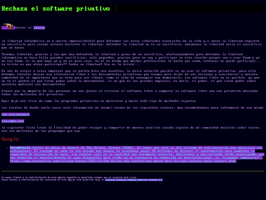 p/activismo/rechaza screenshot