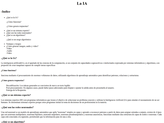 IA screenshot