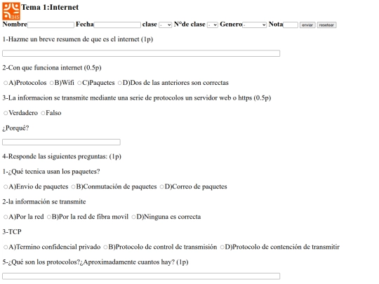exameninternet screenshot
