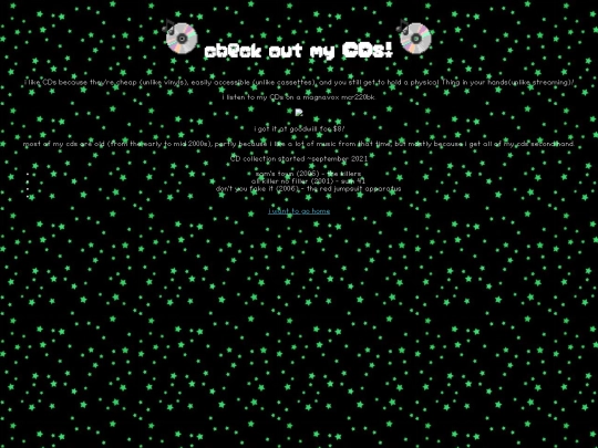 cd-collection screenshot