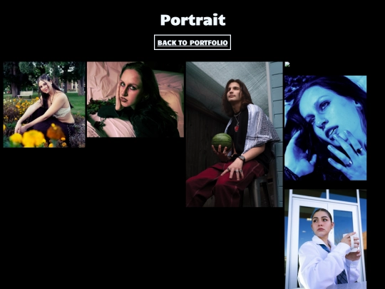portraits screenshot