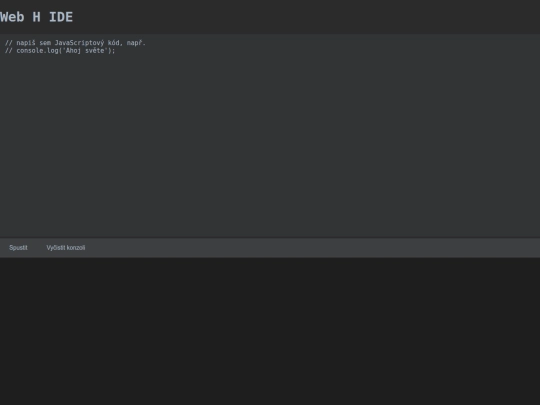 h screenshot