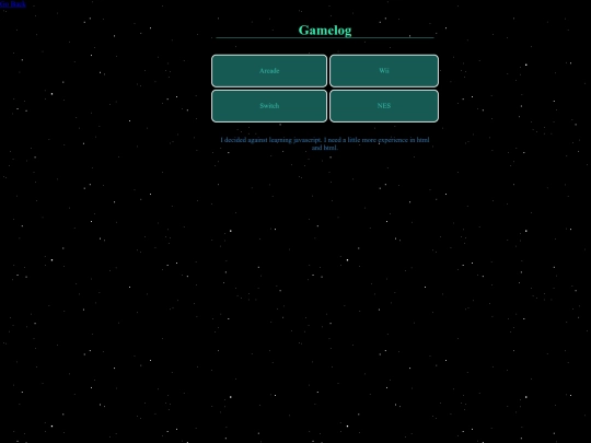WebPages/GameLog screenshot