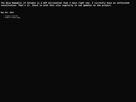 micronation/micronation screenshot