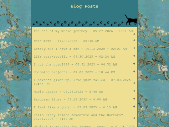 blog screenshot