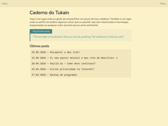 index screenshot