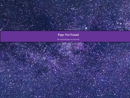 not_found screenshot