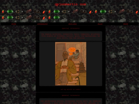 interests screenshot