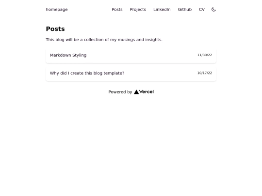 posts screenshot