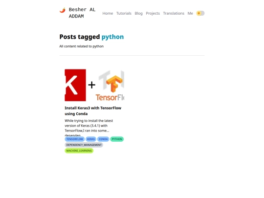tag/python screenshot