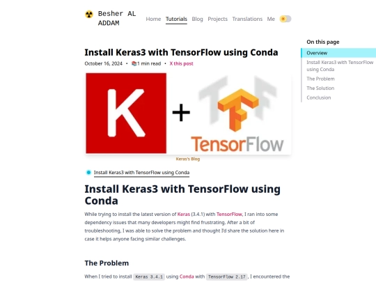 tutorials/install-last-version-keras-tensorflow screenshot