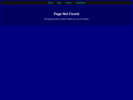 not_found screenshot