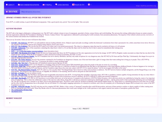 recommended/creepypasta screenshot