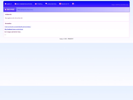 recommended/webnovels screenshot