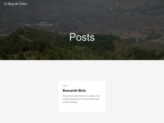 posts/page/1 screenshot