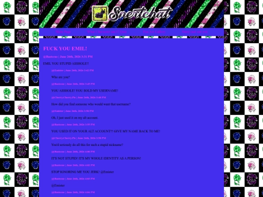 Snertchat Status screenshot