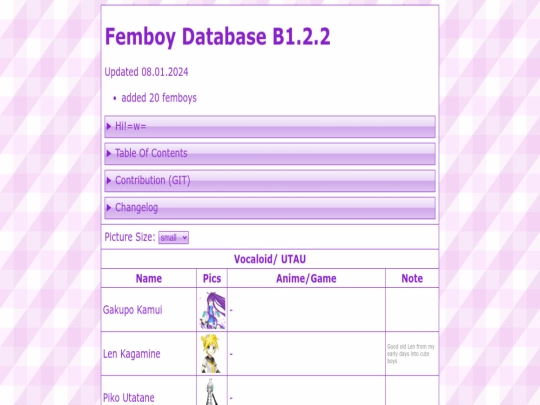 index screenshot