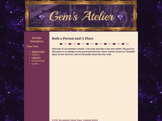 homepage screenshot