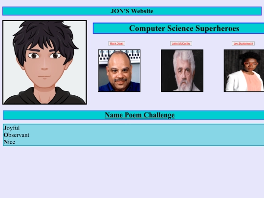 index screenshot