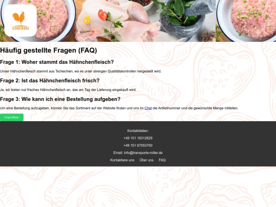 faq screenshot