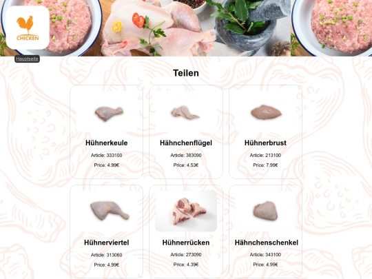 teilen/teilen screenshot