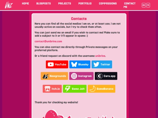 contact screenshot