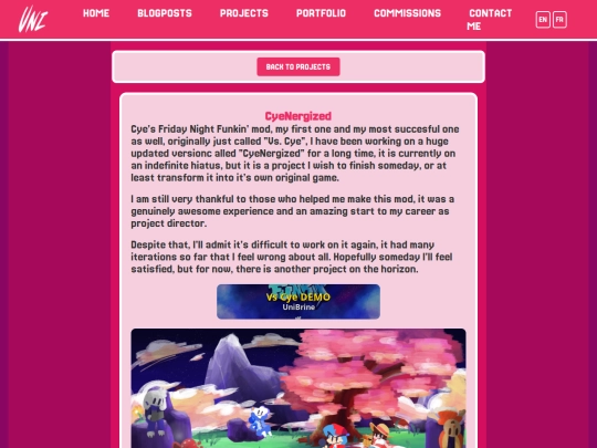 projects-page/cye screenshot