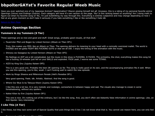 RegularWeebMusic screenshot
