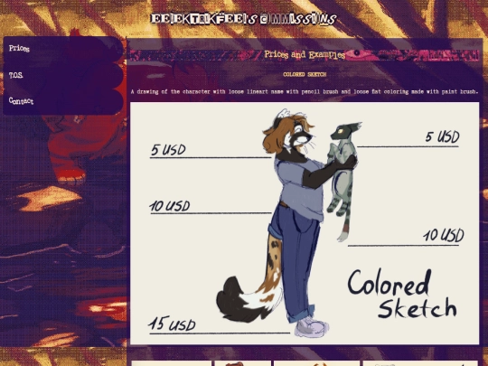 pages/comms screenshot