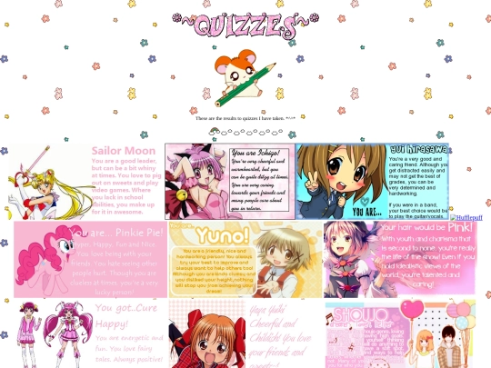 quizzes screenshot