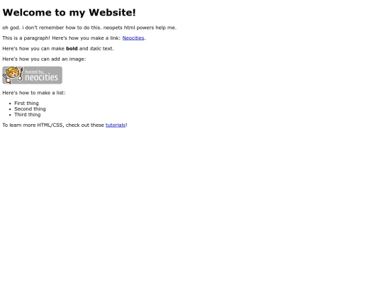 index screenshot
