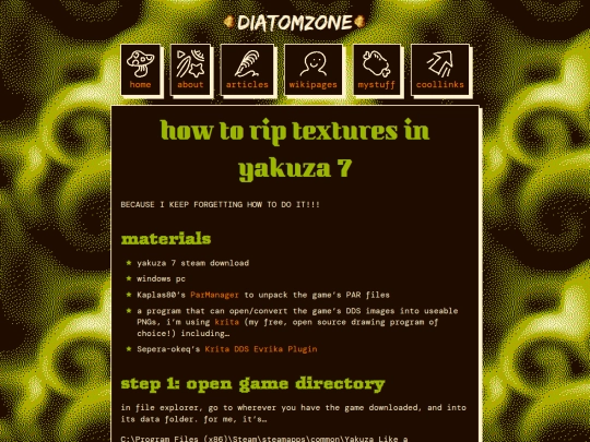 articlesdir/uncategorized/yakuzatextureripping screenshot