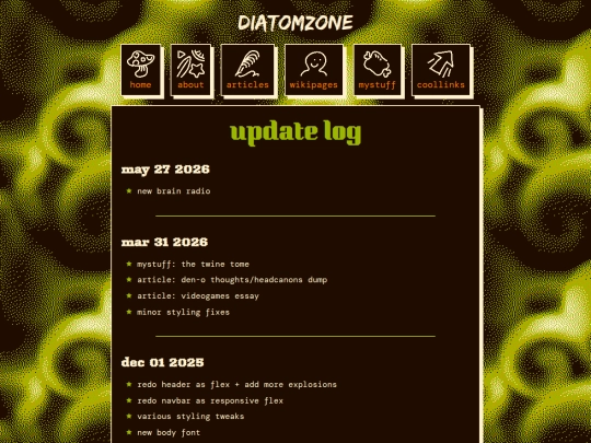 updates screenshot