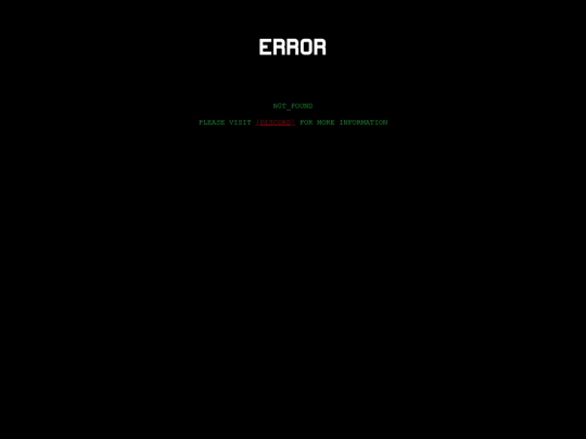 not_found screenshot