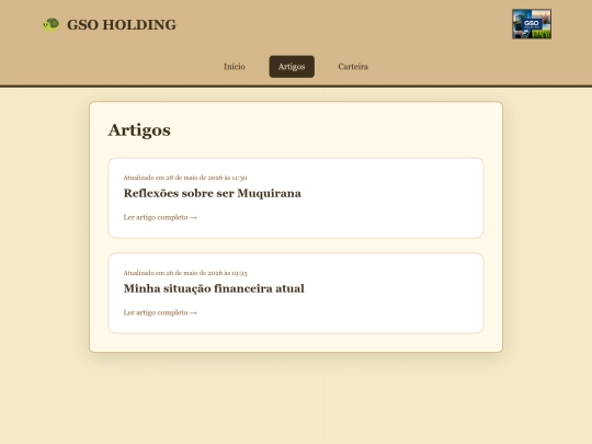 artigos screenshot