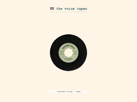 voicetapes screenshot