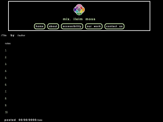 blankarticle screenshot