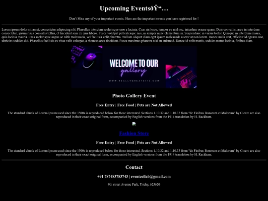 event/event screenshot