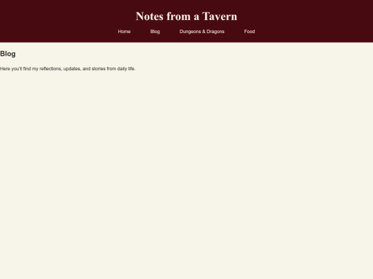 blog screenshot