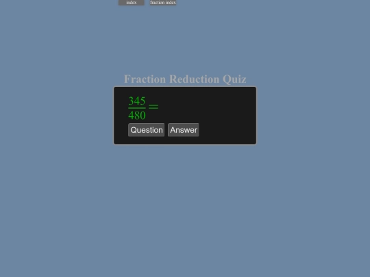2022/jsFractionReductionQuizD screenshot