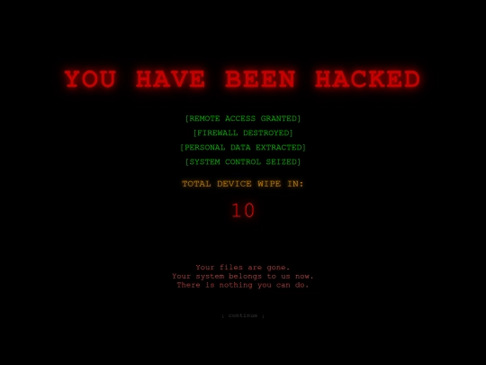 pranks/pranks hacker screenshot