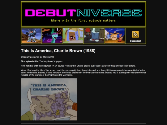 AmericaCharlieBrown screenshot