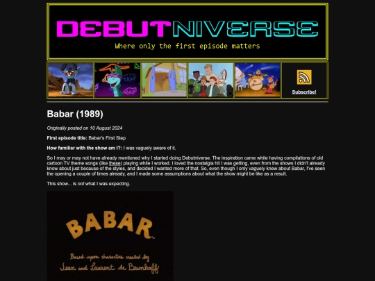 Babar screenshot