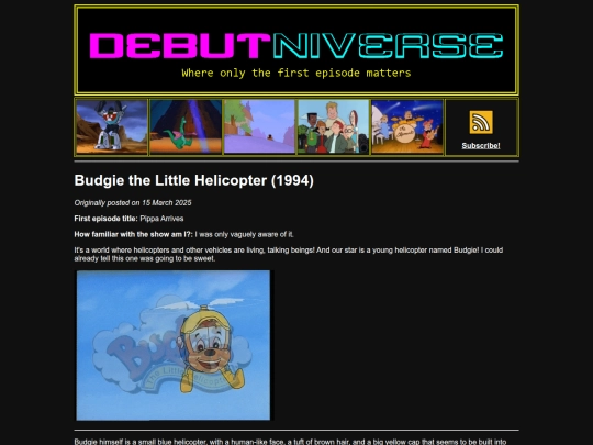 Budgie screenshot