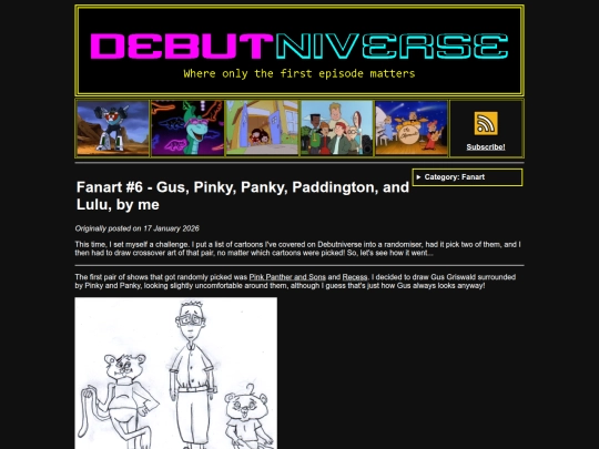 Fanart6 screenshot