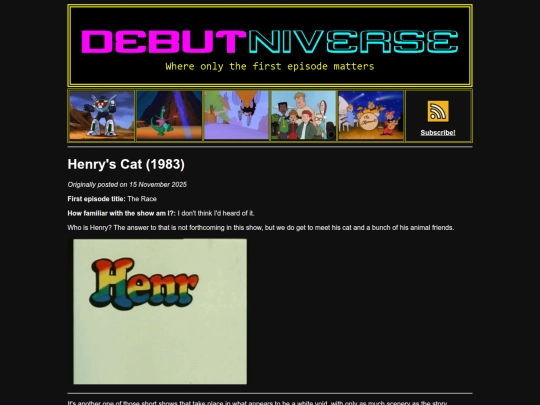 HenrysCat screenshot
