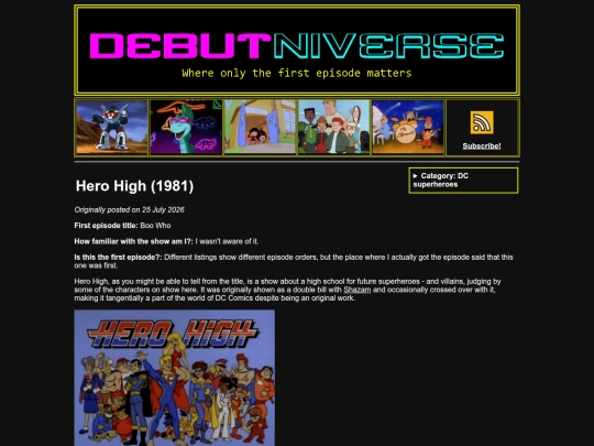 HeroHigh screenshot