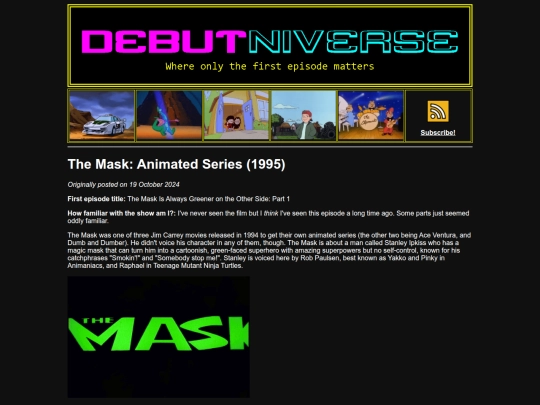 MaskAnimated screenshot