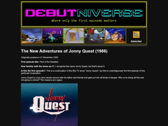 NewAdventuresJonnyQuest screenshot
