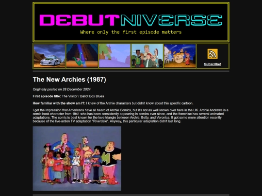 NewArchies screenshot